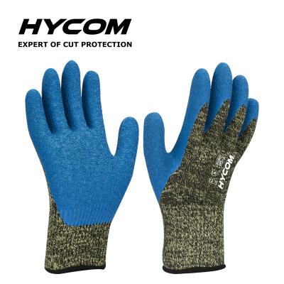 China Work Glove Hycom H5-LX Knife Resistant Level 5 Anti-Slip Cut Resistant Latex Cut Resistant Gloves for sale