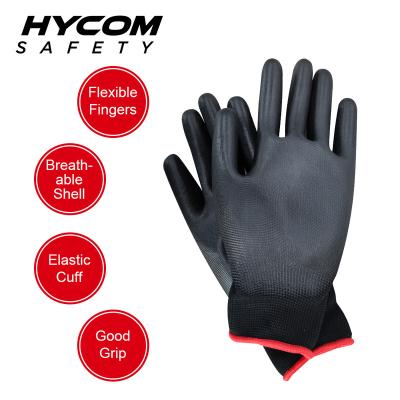 China Hycom P13NS Heavy Duty Protective Safety Protection Polyester Fiber Gloves Cut Industrial Glove Work for sale