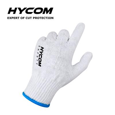 China Glove Hycom Cotton Fiber Builders Cut Resistant Protective Equipment Work Gloves for sale