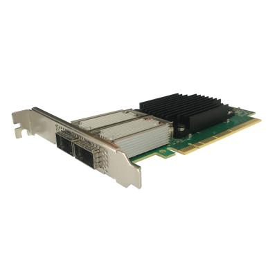 China ConnectX-4 100Gb/s Server Ethernet Adapter PCI Express v3.0 x16 QSFP28 Card for sale