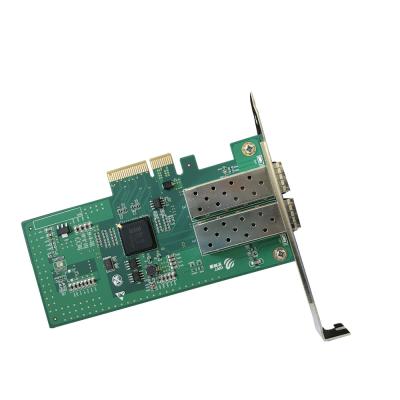 China 1Gbps Dual Port Server Ethernet Network Card PCI Express x4 SFP Gigabit Server Adapter for sale