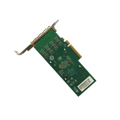 China Server GH1004E Intel XL710 BM1 4 SFP+ Port NIC SFP 10g Fiber Optic Network Card for sale