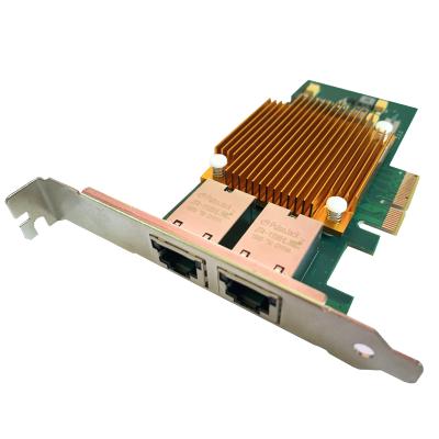 China 10gbe Server Network Server Adapter 10G Dual Access RJ45 10Gbps x550 Network Card for sale