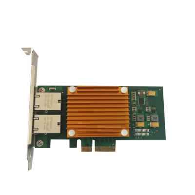 China Dual Port 10 Gigabit RJ45 Ethernet Network Interface Card GH1002T-V3.0 for sale