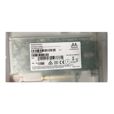 China ORIGINAL Server MCX4121A-ACAT ConnectX-4 25GbE Dual Port SFP28 Network Interface Card for sale