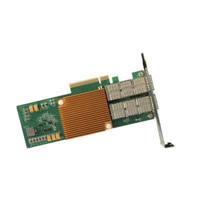 China Server PCIe X8 to 40G QSFP+ Server Ethernet NIC Network Card PCI-E X8 40 to Gigabit Fiber Network Card XL710 Chipset for sale