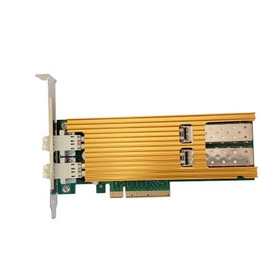 China Server PCIe v2.0 Ethernet Server Bypass Adapter Dual Port Ethernet 10g Network Card for sale