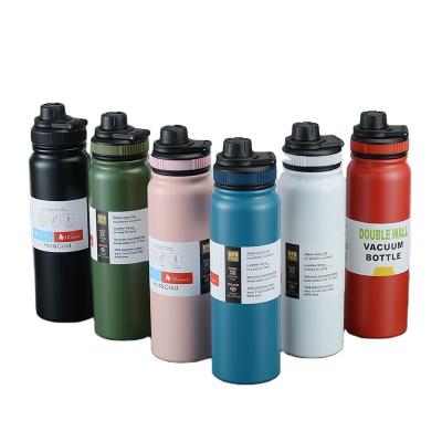 China High Quality Business Vacuum Flask Insulated Thermos 600ml 800ml Double Wall 304 Stainless Steel Water Bottle for sale