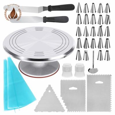 China Amazon Stocked Selling Russian Piping Cake Decorating Stainless Steel Tips Set for sale