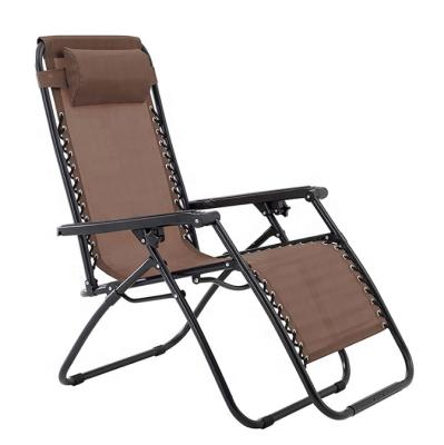 China Outdoor Easy-carry Folding Reclining Sun,Adult Lightweight Sofa Cup Holder Leisure Folding Sun Beach Chair Sofa Weightless Chair for sale