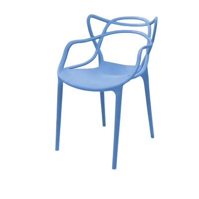 China Free-maintenance restaurant outdoor famous design plastic furniture garden set plastic resin chair colorful plastic chairs low price for sale