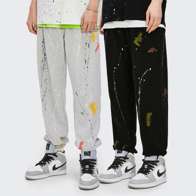 China Sustainable Custom Spring/Quick Dry Cotton 50% Polyester Sports 50% Summer Unisex Jogger Printed Plus Size Mens Pants And Trousers for sale