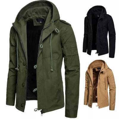 China Wholesale thick cotton QUICK DRY hooded plus size mens jackets sleeving winter long warm for outwear mens coats for sale