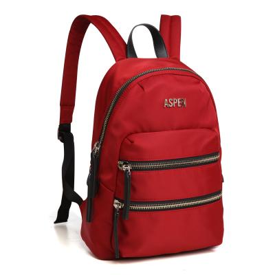 China Aspensport Youth Girls School Bag Mini Ladies Daypack Waterproof Casual Backpack Polyester Cute Fashionable Women's Unisex Zipper for sale