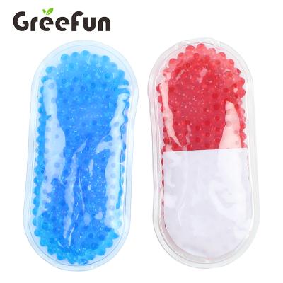 China New Design Microwave Gel Instant Ice Pack Therapy Reusable Chinese Cold Packed Shoulder Knee Injury Heating Pad for sale