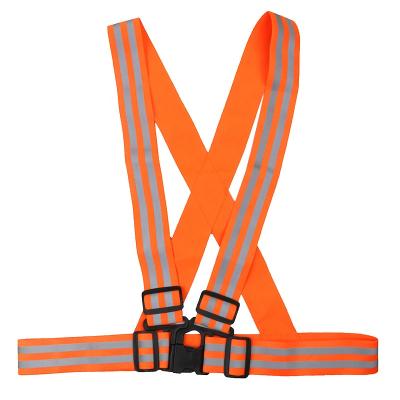 China Hot Sale Amazon High Visibility Reflective Belt Belt Reflective Vest Running Motorcycle Dog Outdoor Recycling Walking Jogging Reflective Jacket for sale