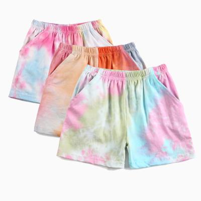 China Customized Casual Comfortable Anti-pilling Summer Girls Hot Shorts For Kids Lounge Shorts for sale