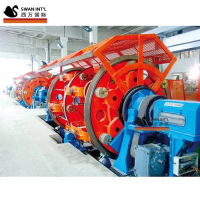 China 2020 Shanghai SWAN JLK 500/6+12 rigid frame stranding machine stranding power cable and conductor twisting tying strander price for sale