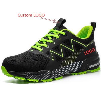 China Hot Selling Outdoor Lightweight Steel Toe Men Working Sneakers Steel Toe Shoes OEM Customized Safety Shoes For Men for sale