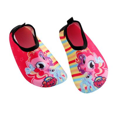 China Low Price Lightweight Children's Beach Shoes Non-slip Swimming Uphill Shoes Baby Wading Diving Shoes 0-7 Years Old for sale