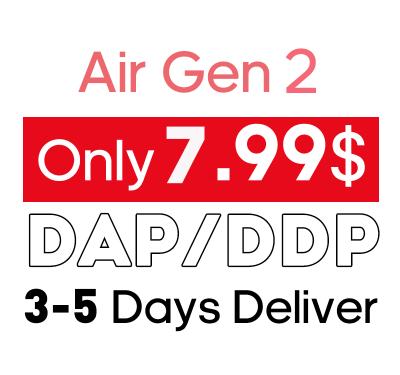 China Free Sample In-Ear Airbuds 2 Rename Air Gen2 Waterproof Earphone GPS Wireless Earbuds TWS Air2 for sale