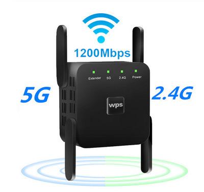 China Good Quality Indoor 5ghz Wifi Signal Amplifier Range Extender 15m Wifi Range Extender 802.11ac Wifi Repeater for sale