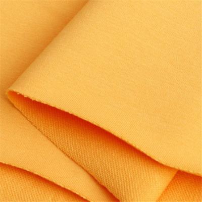 China 2022 Tear-resistant full zip hoodie fabric china crazy hot sale CVC fleece knitting fabric for sale