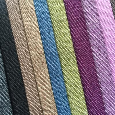 China 2021Vfabrics Manufacturers Low Moq Flame Retardant Upholstery Sofa Fabric Jute Fabric Modern Style for sale