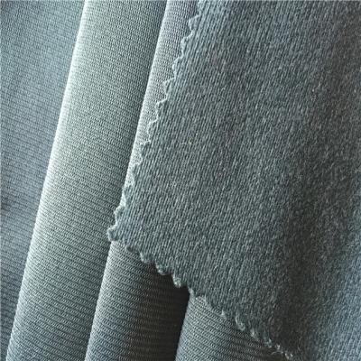 China High quality wholesale custom rib fabric knit fabric cheap 100% polyester jersey fabric flame retardant for sale