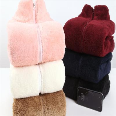 China 2021 Memory Fabric Factory Direct Selling Professional Service Sherpa Fleece Fabric For Jacket Wear for sale