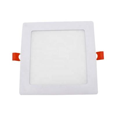 China Aluminum Alloy New Design Indoor Led Ceiling Square Flat Led Recessed Panel Light for sale