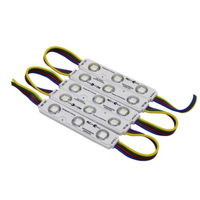 China 12v 3led DC Injection Lens Light Sign 1.5w Smd Led Module 2835 Led+modules 66*29*33 for sale