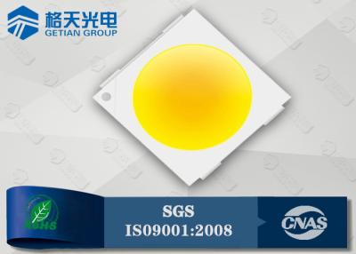 China 120 Degree Warm White SMD 3030 LED Chip 1 Watt , 3.0 * 3.0 * 0.52mm for sale