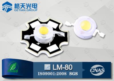 China Bridgleux 45mil Tunnel Light used White High Power LED 1W 5500K - 6000K for sale