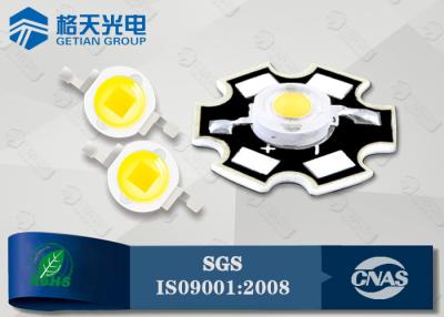 China 140LM 1 Watt High Power White LED Diode LM-80 Certified for Tunnel Light for sale