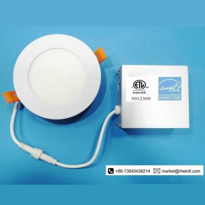 China Desk 5012309 4 in. Dimmable Recessed Slim Round LED Downlight for sale