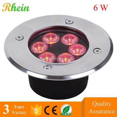 China Led underground light 5 watt IP65 12 v 24 watt 6 volt RGB LED underground light for sale