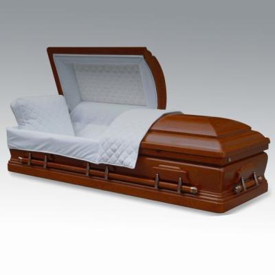 China American style SENATOR OAK caskets and pet caskets made in china for sale