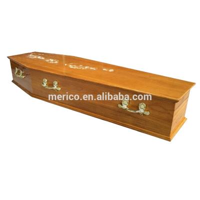 China 2016 New Arrivals European Cheap Solid Paulownia Style European Casket for sale