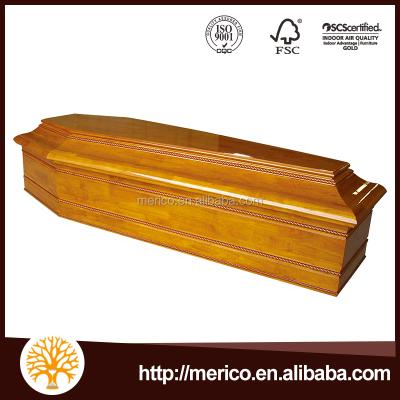 China Suppliers Cheap European Coffin Wooden Coffin And Casket China Style Wooden Coffin Sales for sale