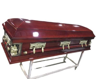 China American Style LAST DINNER Casket Wooden Casket From China Casket Manufacturer for sale