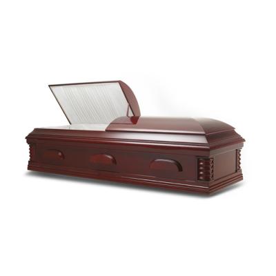 China SUMMERVILLE-OX Style Jewish Casket American Solid Wood Funeral Equipment for sale