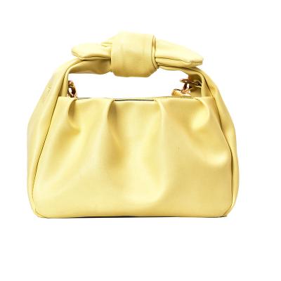 China 2020 fashion summer bag hotsale knot handle design lady elegant tote bag dropshipping for sale