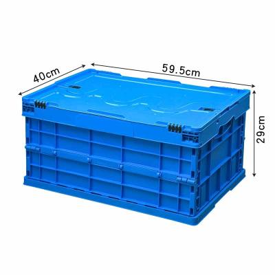 China Folding Space Saving Collapsible Industrial Box With Bottom Non Slip Easy To Carry Lightweight for sale