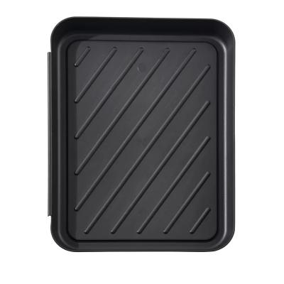 China Durable Universal Waterproof Universal Boot Protector Portable Shoe Boot Tray Black Boot Pad Tray for sale