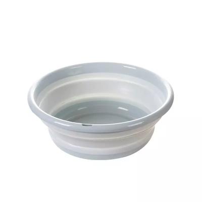 China Viable Small Foldable Plastic Portable Wash Basin Tourism Folding Outdoor Wash Basin for sale