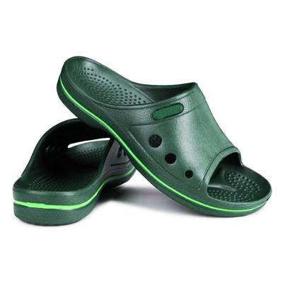 China CUSHIONING brand name green slippers sandalias antideslizantes men's slippers sandalias Para hombres women's slippers for sale