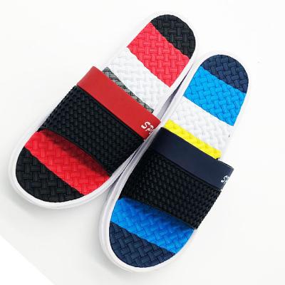 China Men's Slippers Waterproof EVA Slipper Slides Footwear Custom Logo Light Weight Slippers For Men for sale