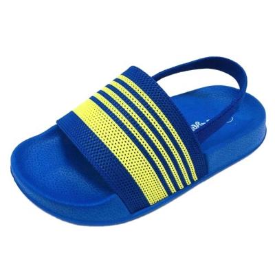 China New Arrival Kids Baby Slippers Breathable Baby Sliders Slippers with Back Straps Flip Flops Summer Beach Slipper Indoor Non-Slip Kids for sale