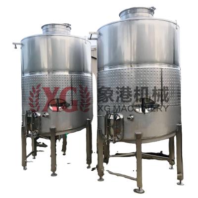 China Hotels Commercial Jacketed 20bbl Wine Tanks For Sale Brew Wine Winery Fermentation Tank For Sale for sale